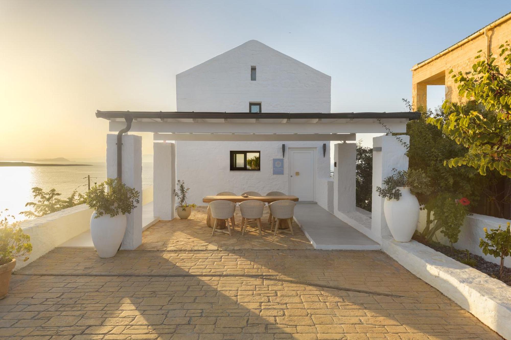 Villa Anton By Cura Villas Collection Kalathas Eksteriør bilde