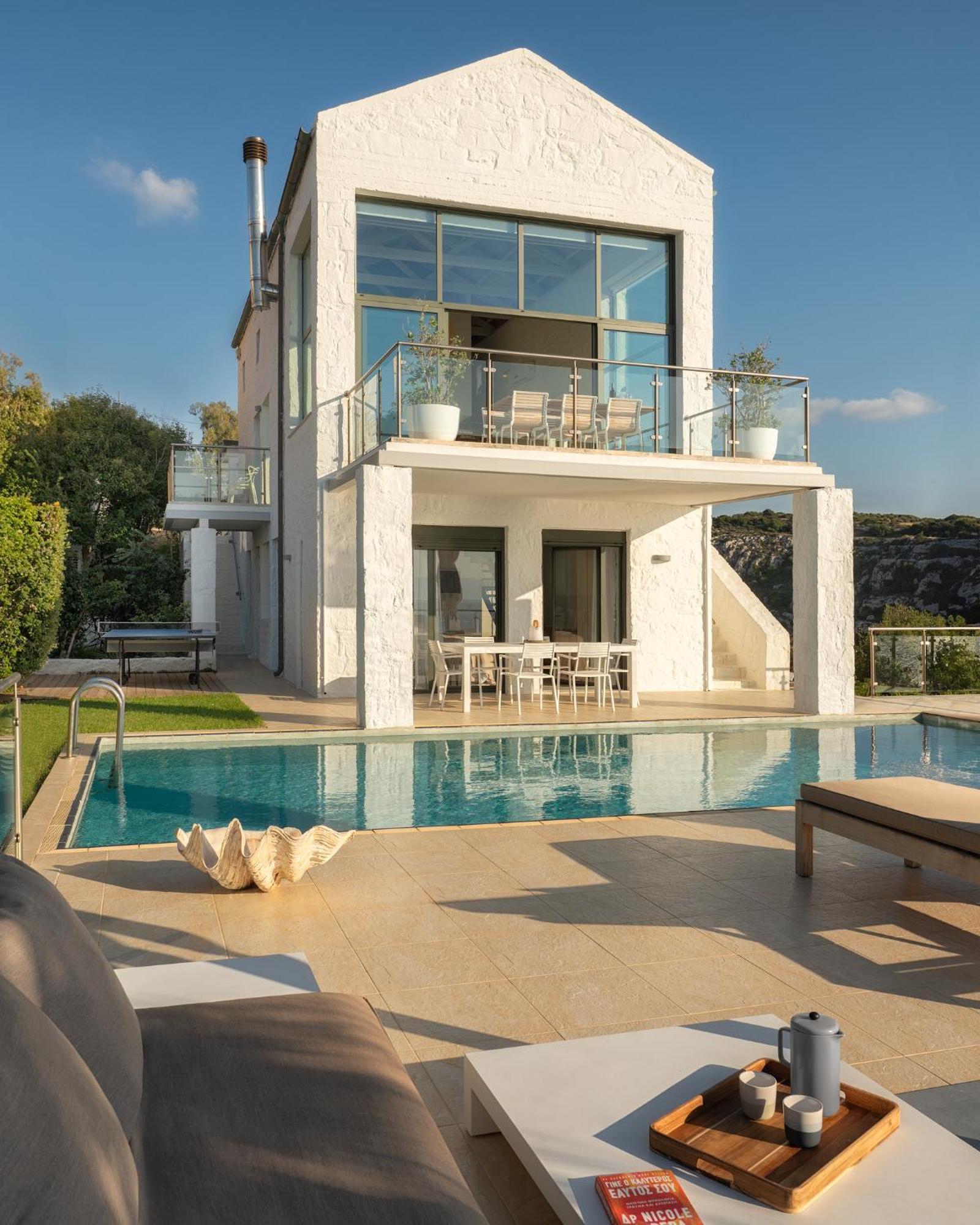 Villa Anton By Cura Villas Collection Kalathas Eksteriør bilde
